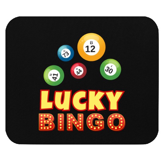 Lucky bingo Mouse Pads
