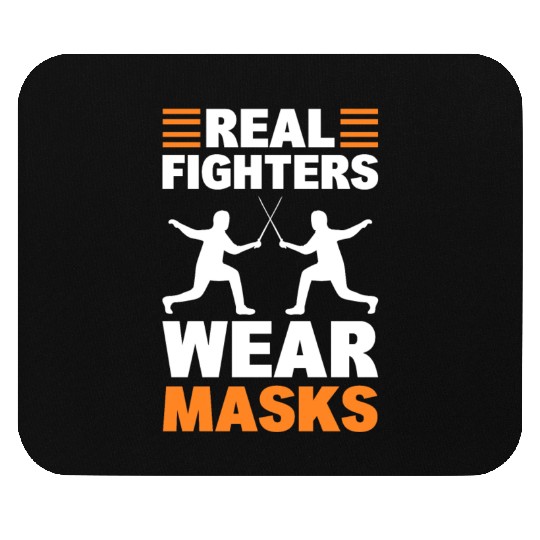 Fencing Sport Fencer Mouse Pads