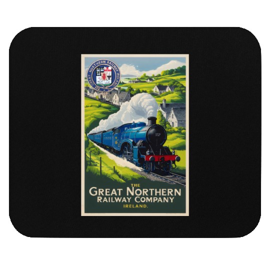 Great Northern Railway Company Ireland Mouse Pads