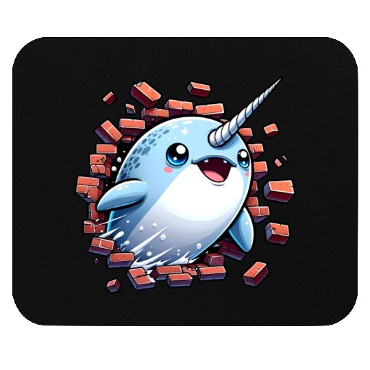 Narwhal Surprise Mouse Pads