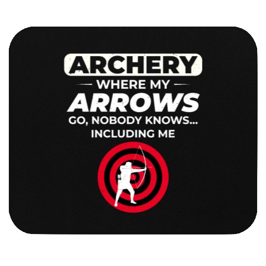 Archery Targets Archer Bullseye Shooting Sport Mouse Pads