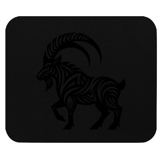 Capricorn Tattoo Style Mouse Pads