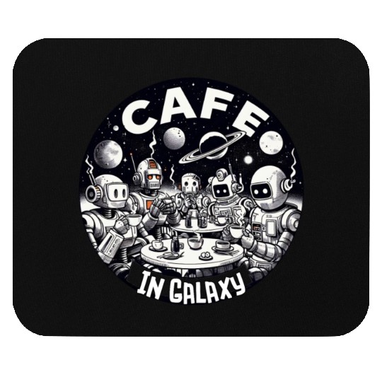 Galaxy Cafe Mouse Pads
