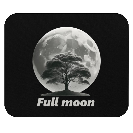 Full moon Mouse Pads
