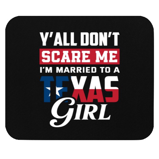 Texas Wife Gift Idea Mouse Pads
