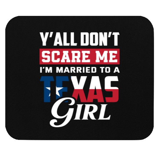 Texas Wife Gift Idea Mouse Pads