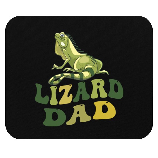 lizard dad Mouse Pads