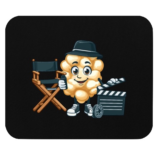 Popcorn Movie Fan Cinema Mouse Pads