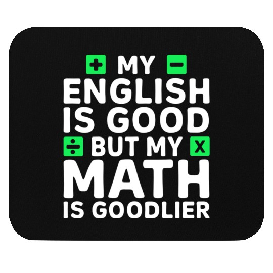 Funny Math Teacher Mathematician Mouse Pads