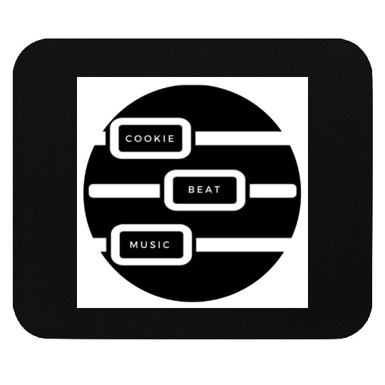 Cookie Beat Circle Logo Mouse Pads