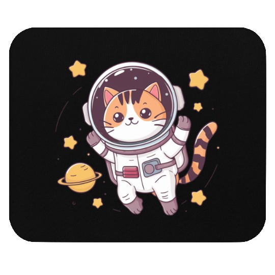 Cosmic Tiger Cub Mouse Pads