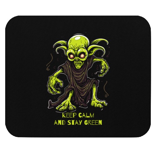 Keep Calm and Stay Green Goblin Mouse Pads