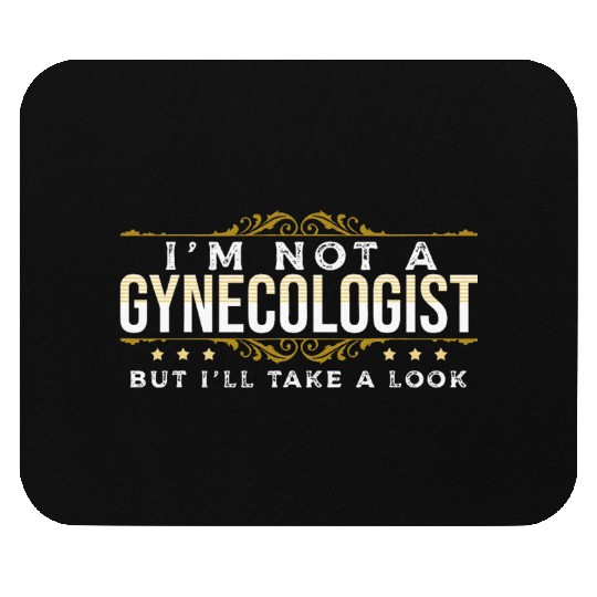 inappropriate Dark Humor People Gynecologist Mouse Pads