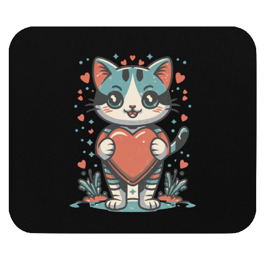 cat mom Mouse Pads