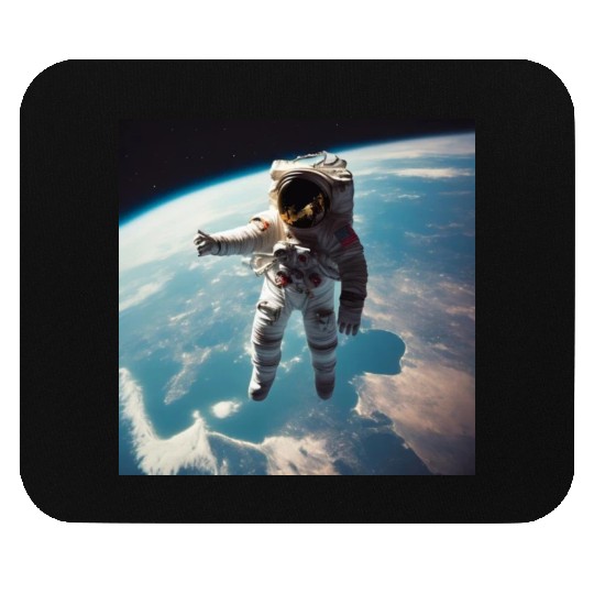 REalistic Astronaut Mouse Pads