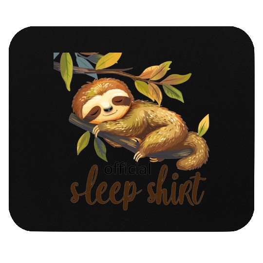 Official sleep Mouse Pads & Sleeping Sloth Baby