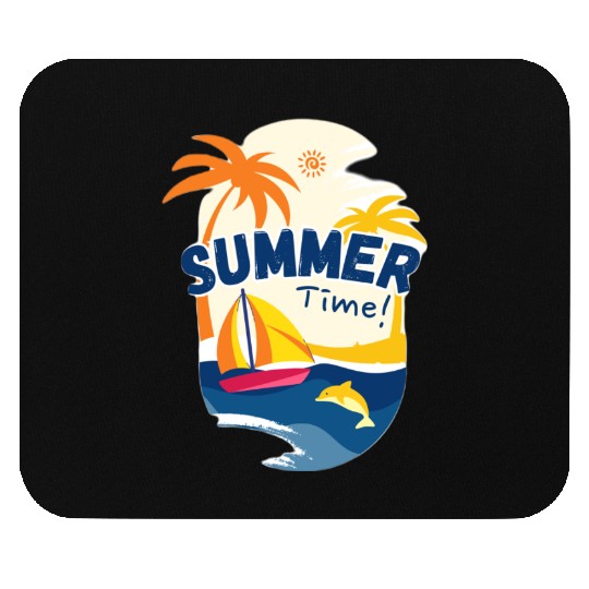 Summer time Mouse Pads