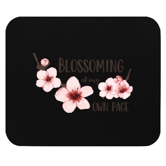 Spring floral Mouse Pads Elegant Cherry Blossom Design