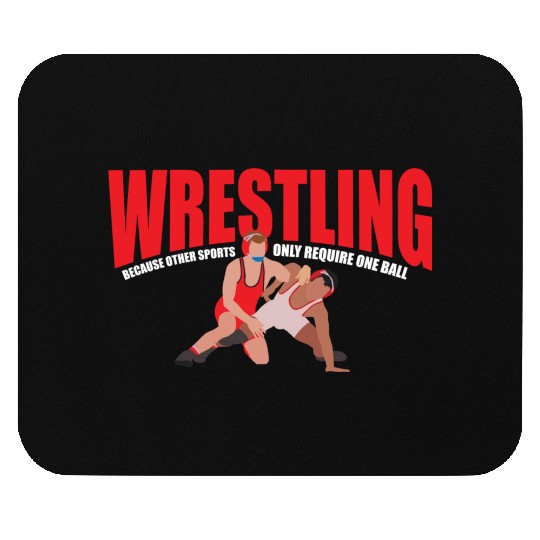 Funny Wrestling Team Athlete Pro Youth Wrestler Mouse Pads