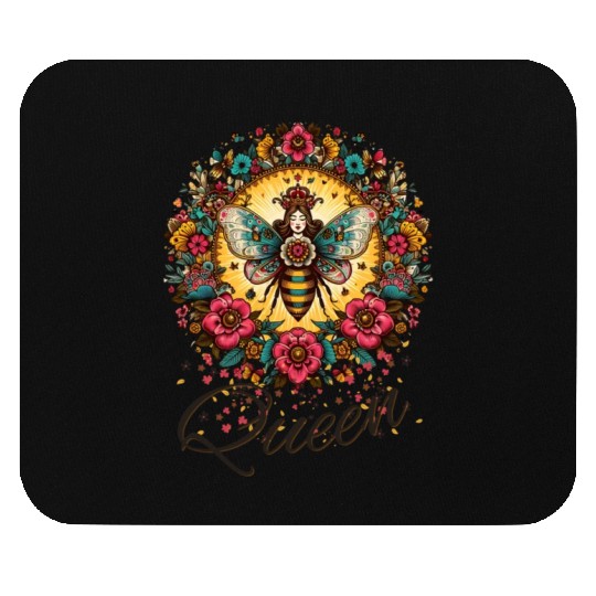 Queen Bee Jewelry Jewels Cute Beekeeping Beekeeper Mouse Pads