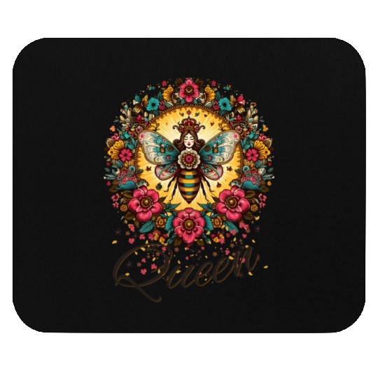 Queen Bee Jewelry Jewels Cute Beekeeping Beekeeper Mouse Pads
