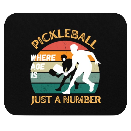 Funny Pickleball Design Mouse Pads