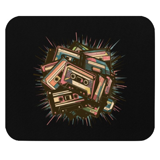 80s Retro Cassette Classic Cassette Tape for a Mouse Pads