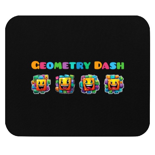 Geometry dash Mouse Pads