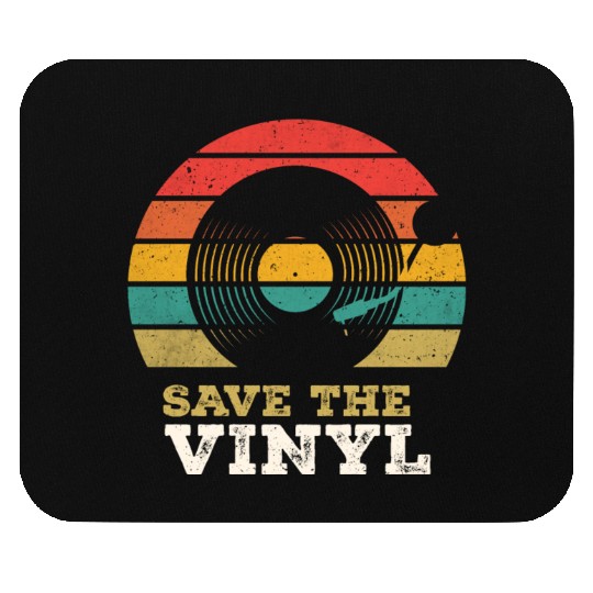 Save the Vinyl Mouse Pads