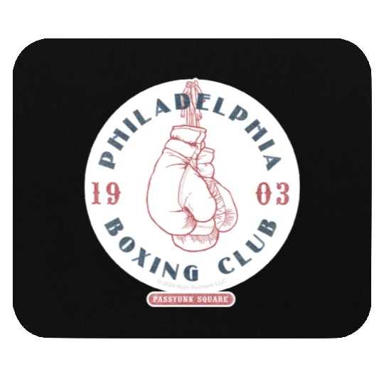 Philadelphia Boxing Club 1903 Sticker Mouse Pads