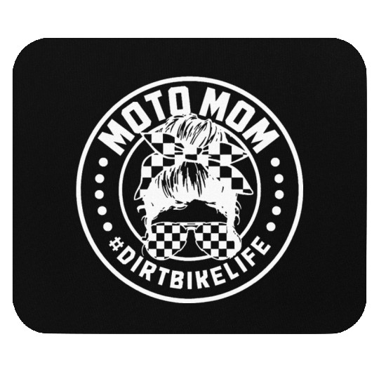 Motocross Moto Mom Dirt Bike Motorcycle Mouse Pads