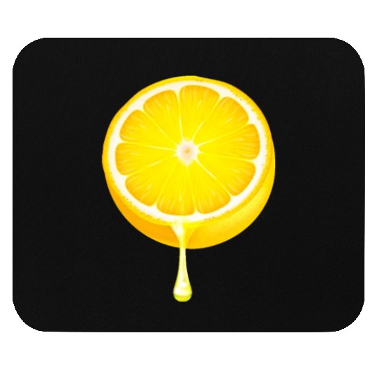 Citrus - Fruits - Orange - Lime - Grapefruit - Lem Mouse Pads