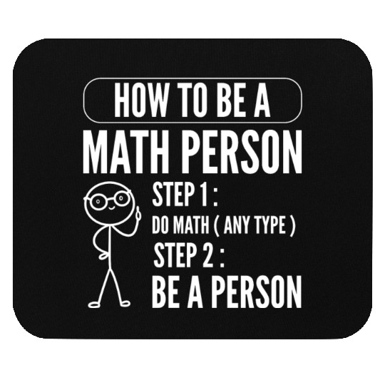 Funny Math Mathematician Statistician Mouse Pads