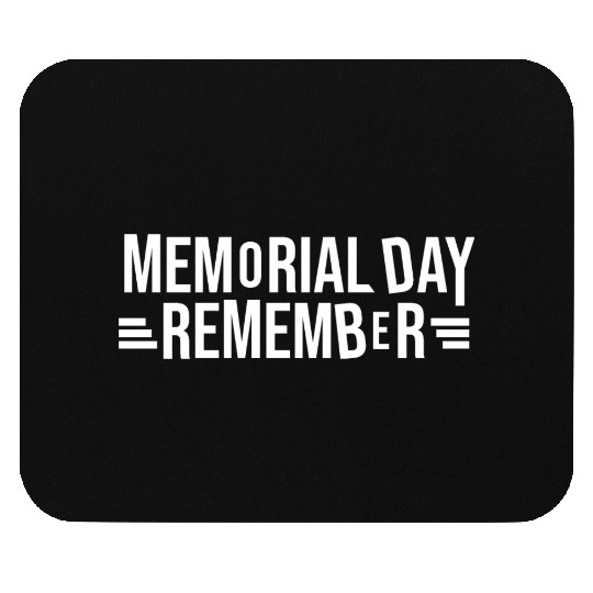 Memorial Day Commemorative Design Mouse Pads