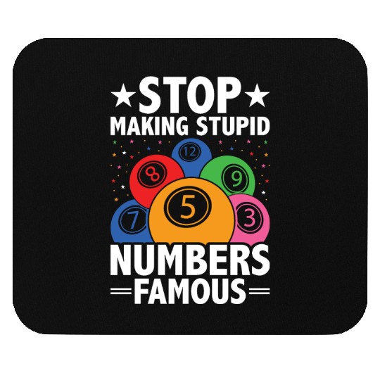 Funny Bingo Night Bingo Players Mouse Pads