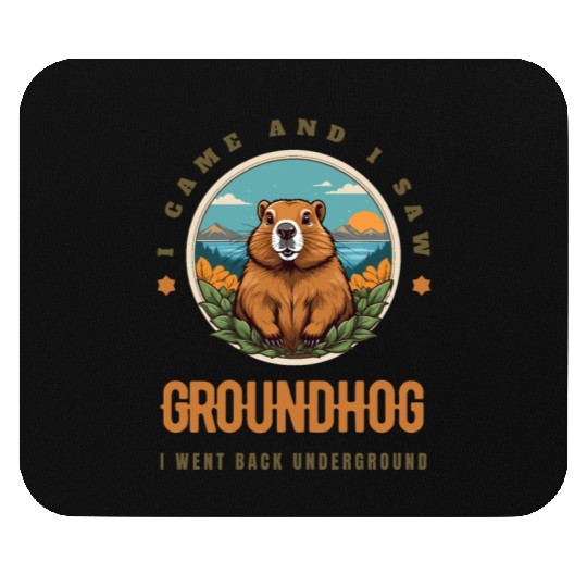 Groundhog Mouse Pads