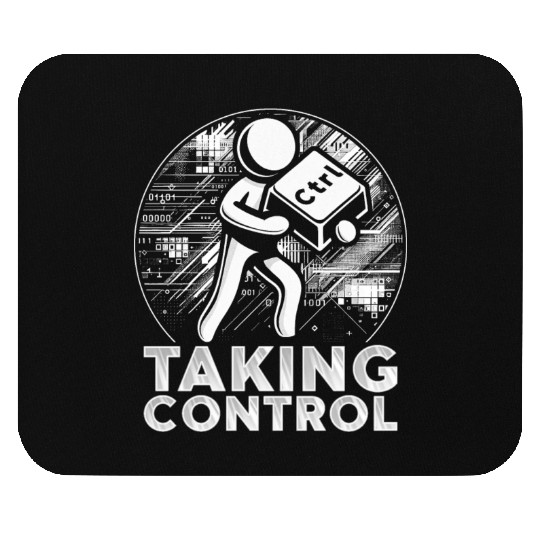 Robotics Engineer Taking Control Mouse Pads