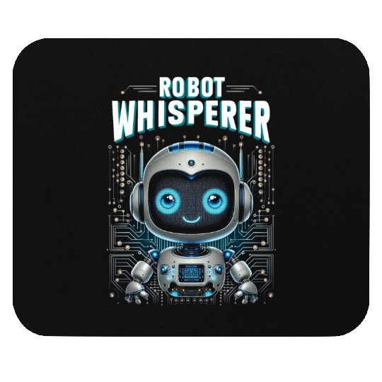 Robotics Engineer Robot Whisperer Mouse Pads