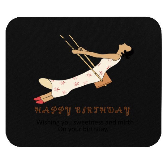 Birthday Bliss- Where Sweetness Meets Joy Mouse Pads