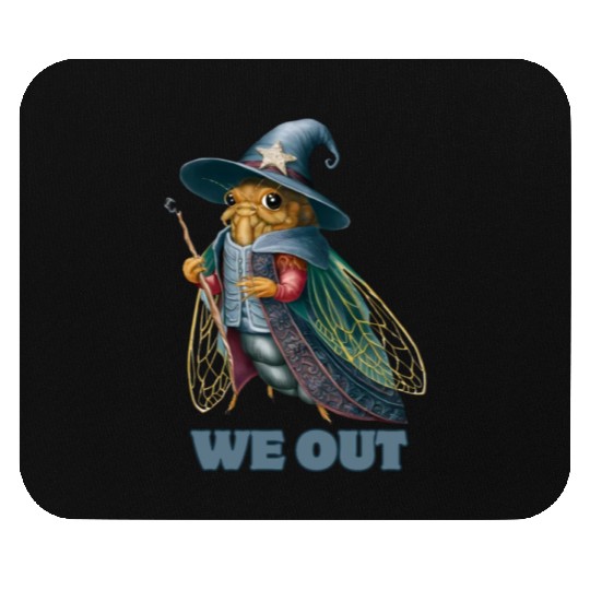 Funny Cicada We Out Cute Cicada Brood Emergence Mouse Pads