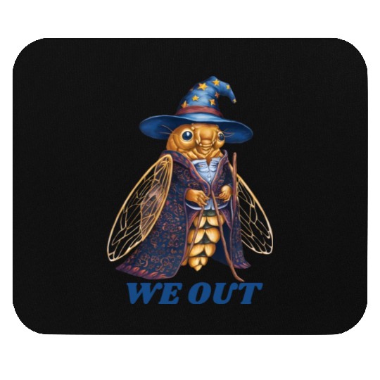 Funny Cicada We Out Cute Cicada Brood Emergence Mouse Pads