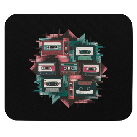 80s Retro Cassette Classic Cassette Tape for a Mouse Pads