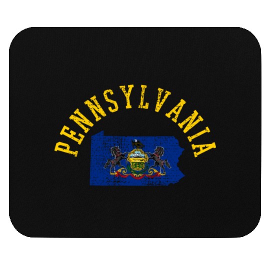 Embrace Your Roots with Pennsylvania Patriot Flag Mouse Pads