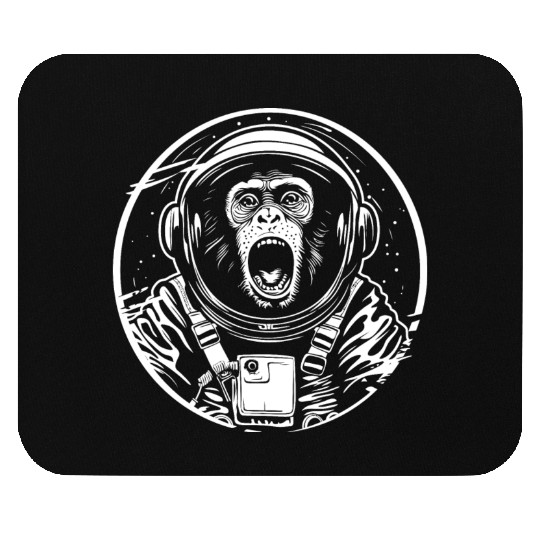 Astronaut Monkey Mouse Pads