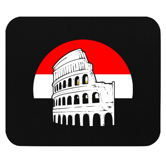 Rome Colosseum Sunset Event Coordinator Mouse Pads