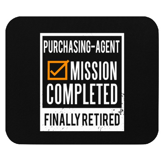 Retirement gift idea Retired Purchasing-Agent Mouse Pads
