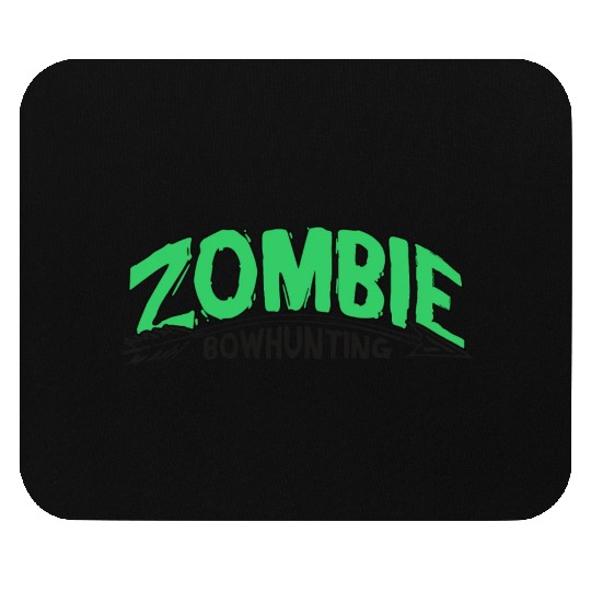 Zombie Bowhunting Archery Mouse Pads