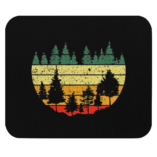 Forest Light Outdoor Nature Trees Forest Mouse Pads