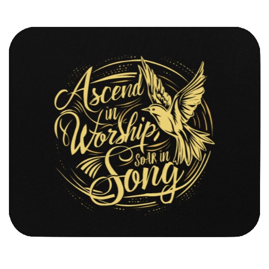 Prayer Songs Jesus Christ Religious Music Praise Mouse Pads