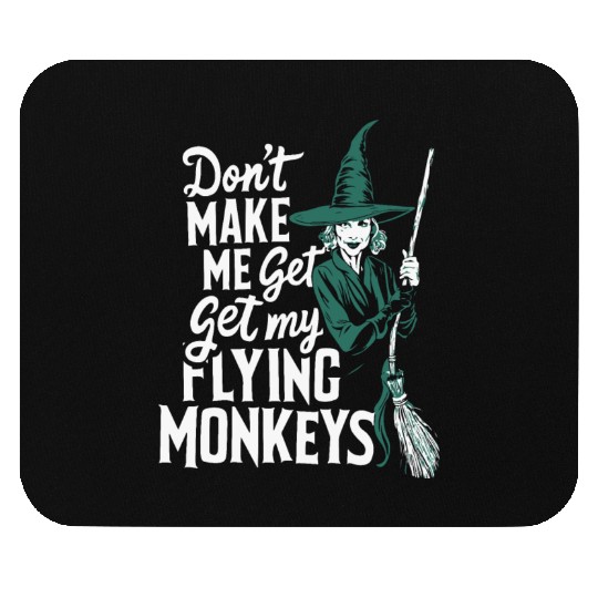 Funny Flying Monkeys Design Mouse Pads